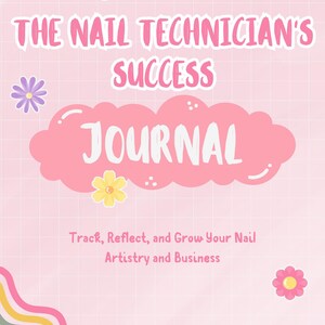 Nail Technician Success Journal | Digital Business Planner (GoodNotes PDF Download)