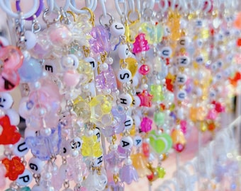 GOLD seventeen member keychains