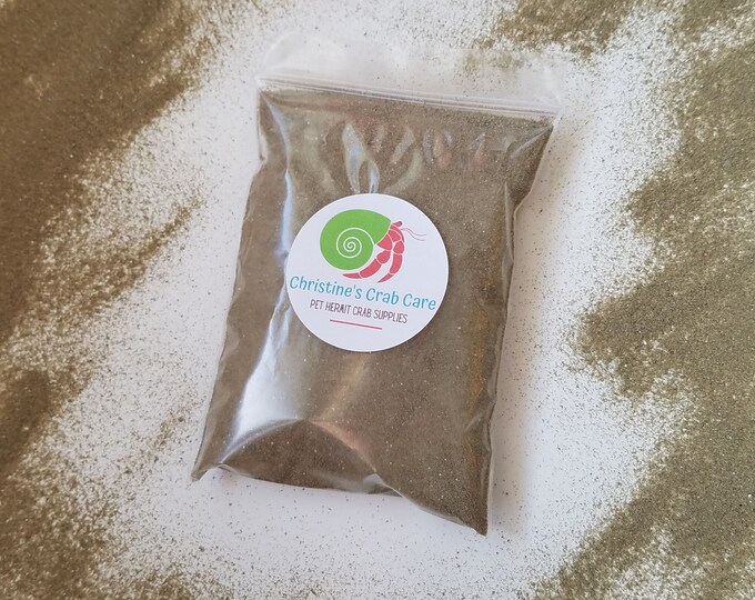 Green Sand Hermit Crab Food Supplement for All Land Hermit Crabs