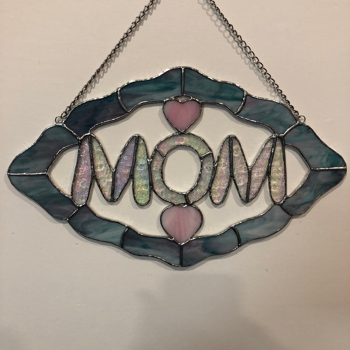 Stained Glass Tribute to Mom 8 x 13 Etsy