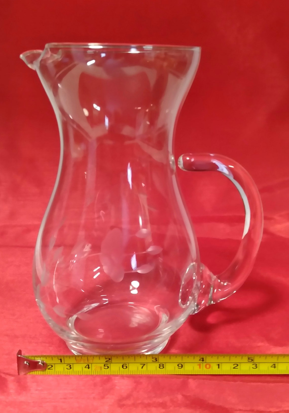 Princess House Small Juice Pitcher Etsy
