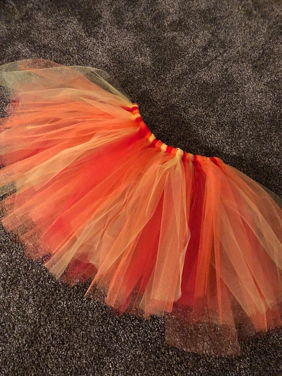 Fire Type Tutu, Birthday Party Tutu, Thanksgiving Tutu