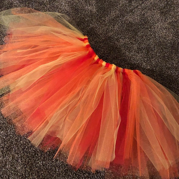 Fire Type Tutu, Birthday Party Tutu, Thanksgiving Tutu, Birthday Tutu, Toddler Birthday Outfit, Fire Birthday Party Theme Outfit, Halloween