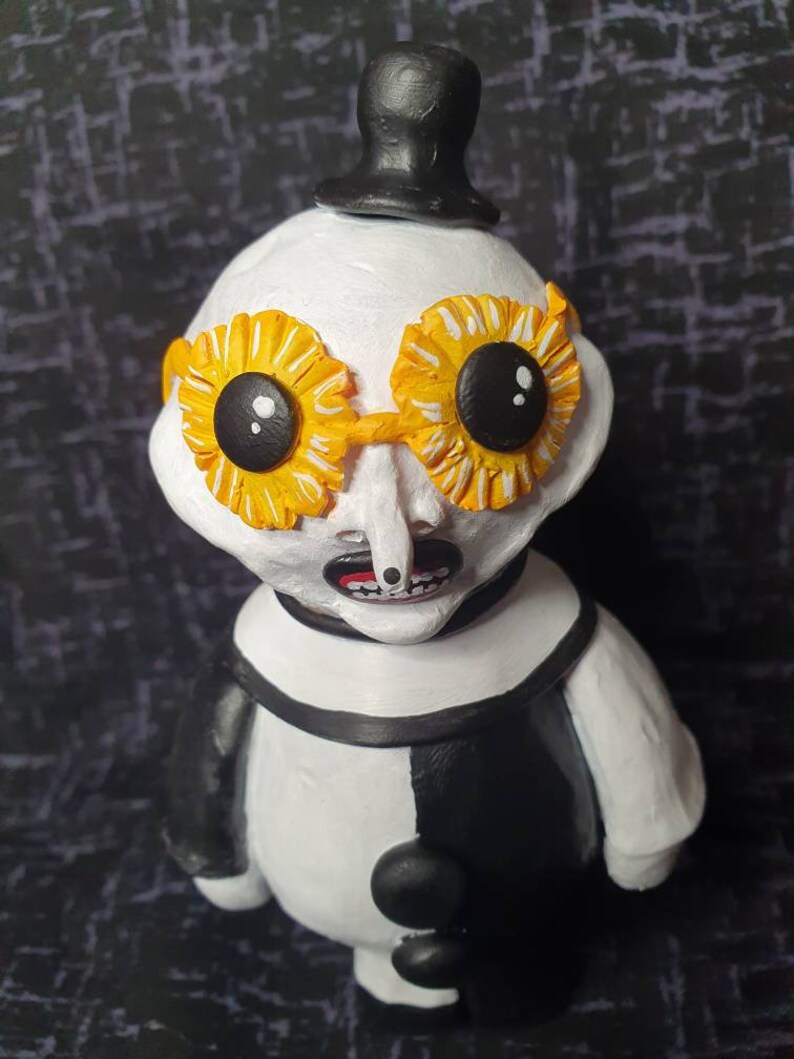 Art The Clown Sonnenblumen-Brille - Gruselig Cooles Accessoire Für Halloween Und Cosplay