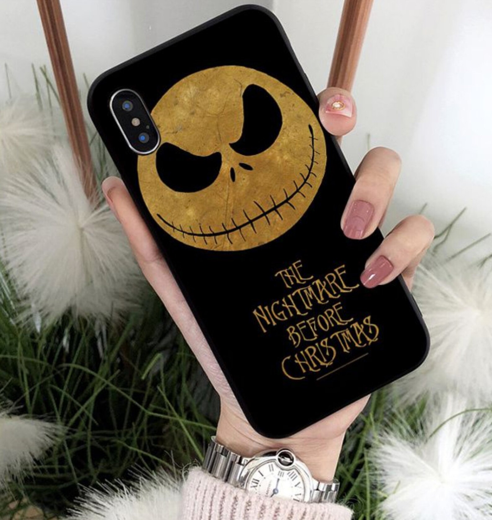Jack Skellington iPhone Case, Halloween iPhone Case, Nightmare Before