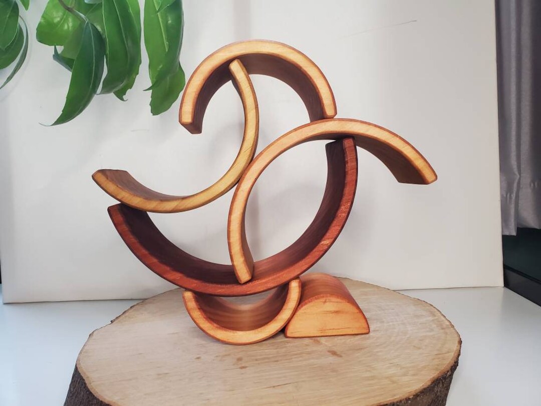 Stacking Rainbow Wooden Toy Montessori Gift Ideas Etsy