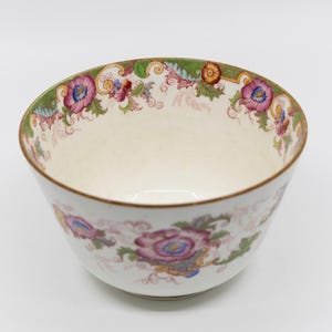 Antique Cauldon Floral 'Bentick' Pattern Bowl