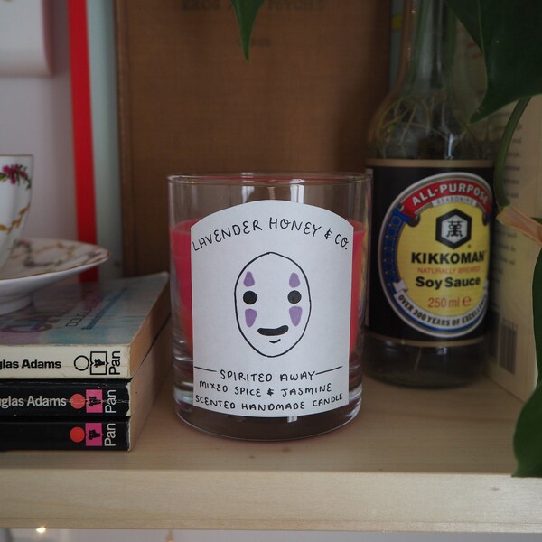 Spirited Away Inspired Scented Handmade Handpoured Small Batch Candle