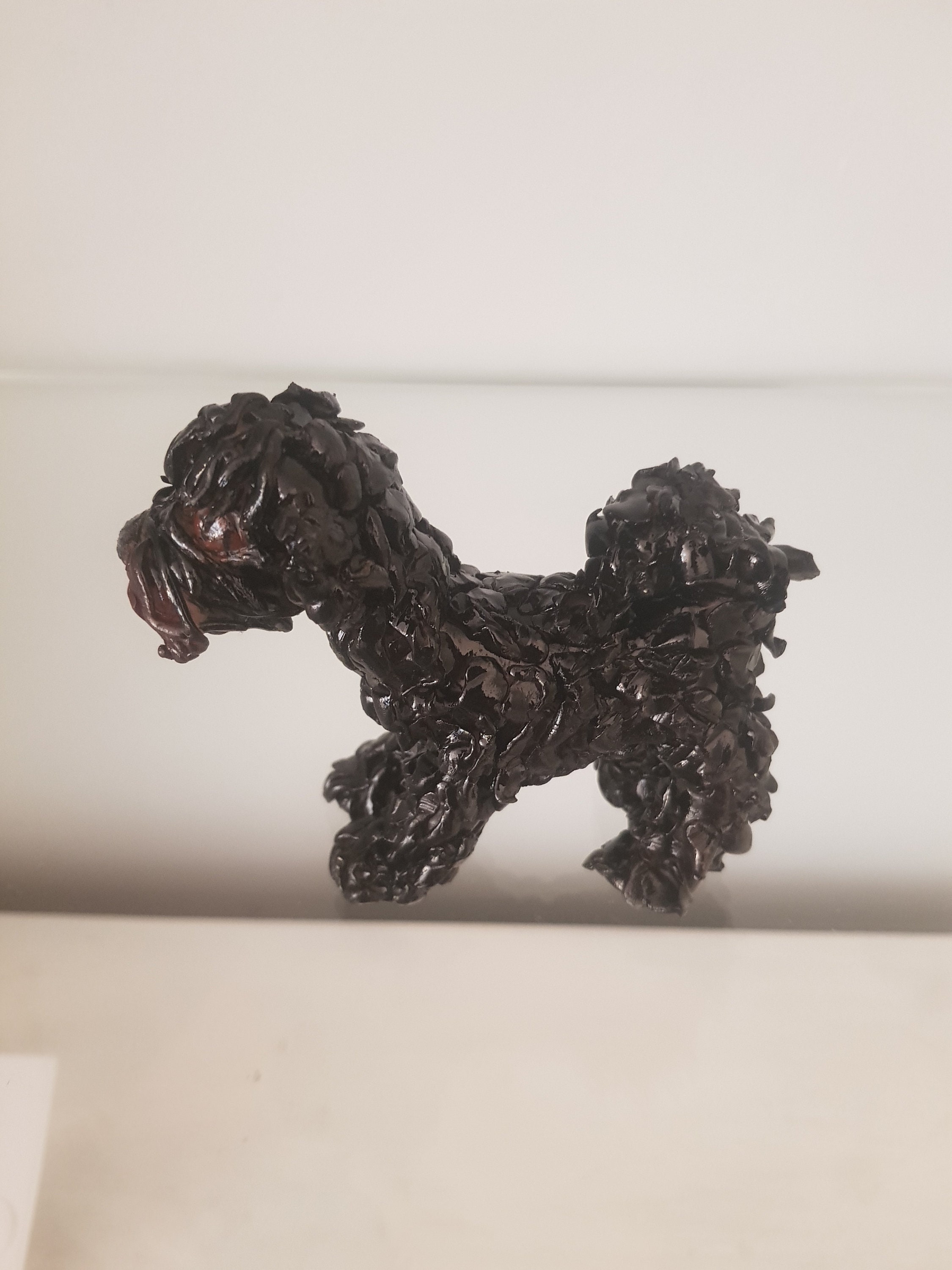 Picture Clay Cockapoo Hand Made Clay Black Cockapoo Dog Ornament - Etsy UK