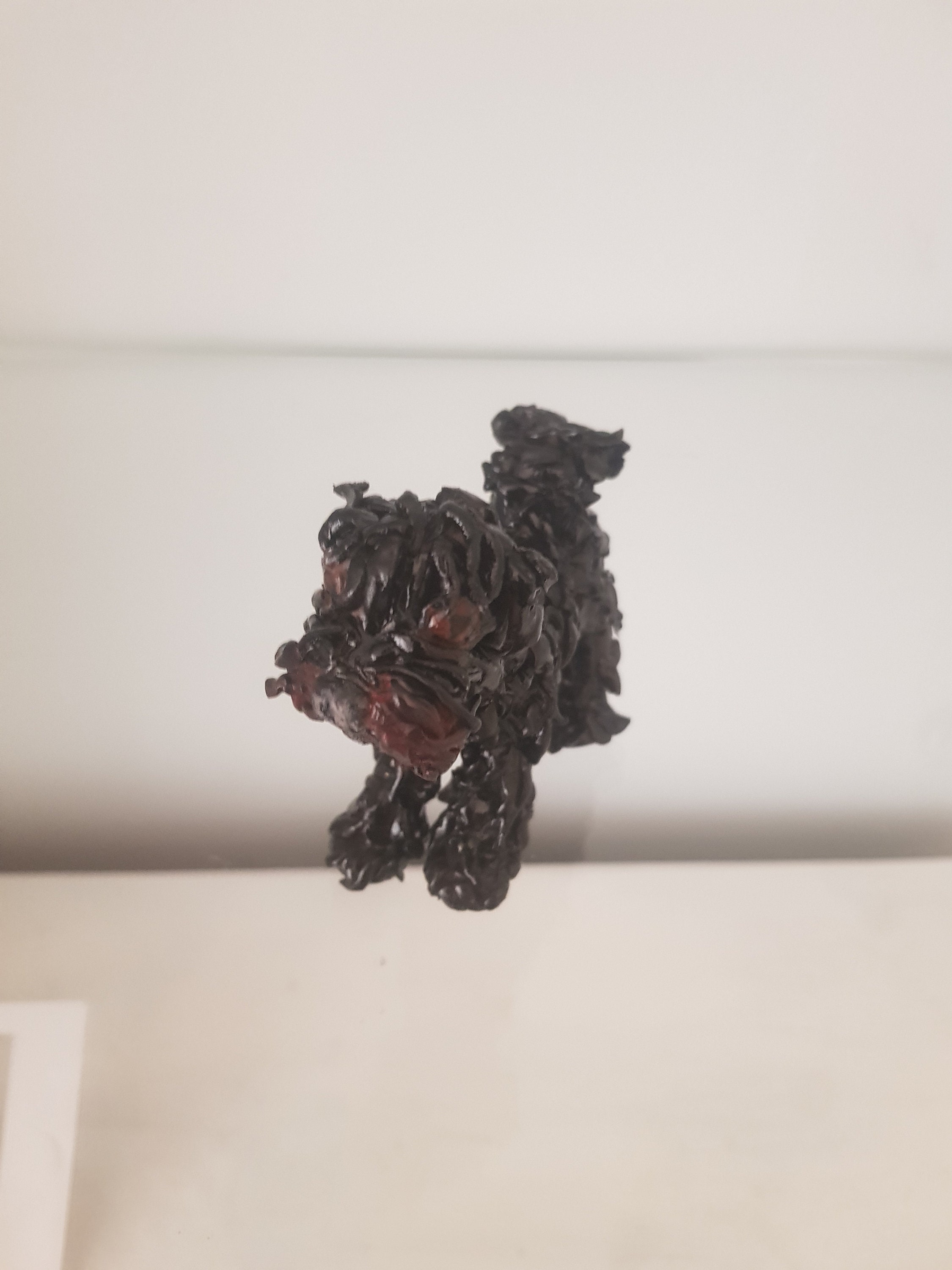 Picture Clay Cockapoo Hand Made Clay Black Cockapoo Dog Ornament - Etsy UK