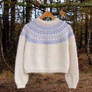 Pure White Sweater Etsy