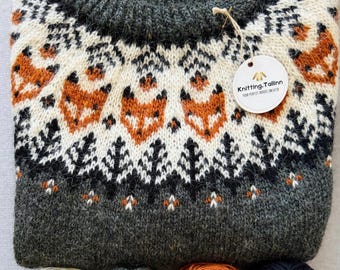 WINDANDSEA × MALBON セーター　Lサイズ Full Zip Fitted Aran Cardigan with large collar | The Sweater Shop