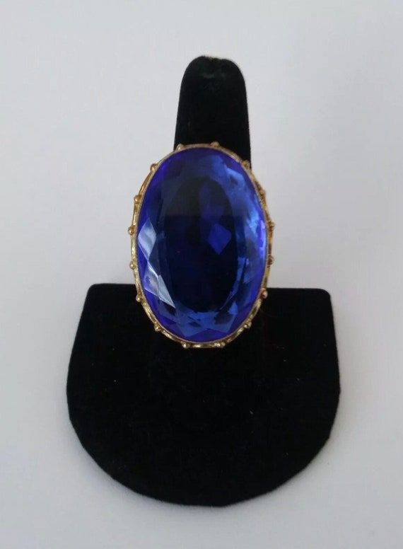 Vintage Sterling Silver Cocktail Ring, Sterling Co