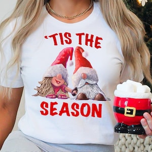 Sottolimazione di Natale Tis the Season PNG Shirt Design