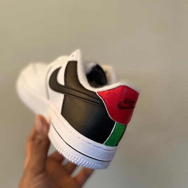 custom nike air force 1 red