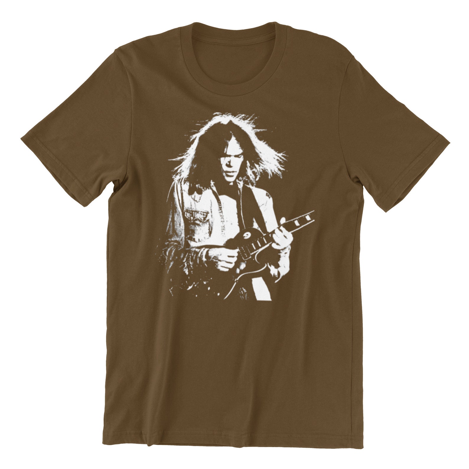 Neil Young T Shirt Hand screenprinted Men's / Ladies / Etsy