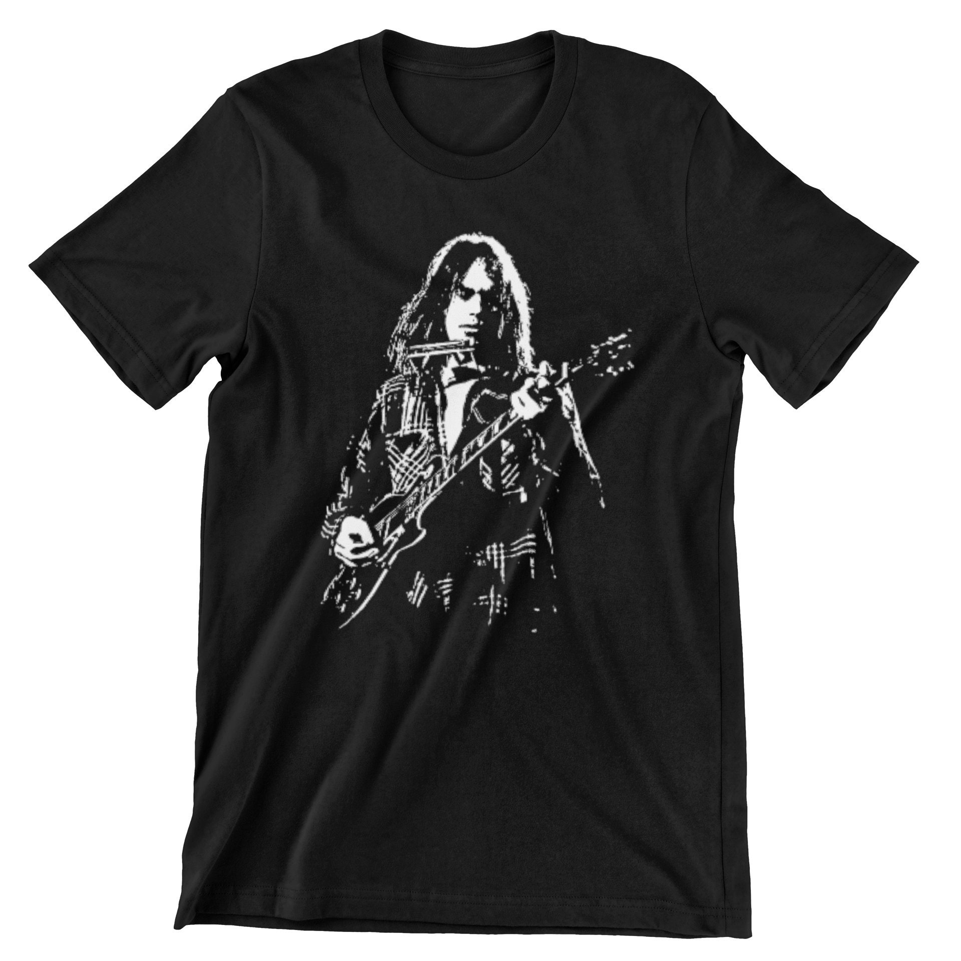 Neil Young T Shirt / Harp / Hand Screen-printed Men's / | Etsy