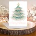 Christmas Card Printable, Christmas Tree Printable Card, Digital ...