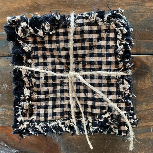 Homespun Mug Rugs - Etsy