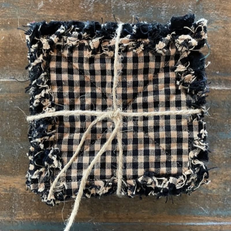 Homespun Mug Rugs - Etsy