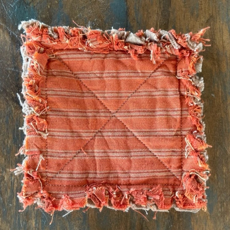 Homespun Mug Rugs - Etsy