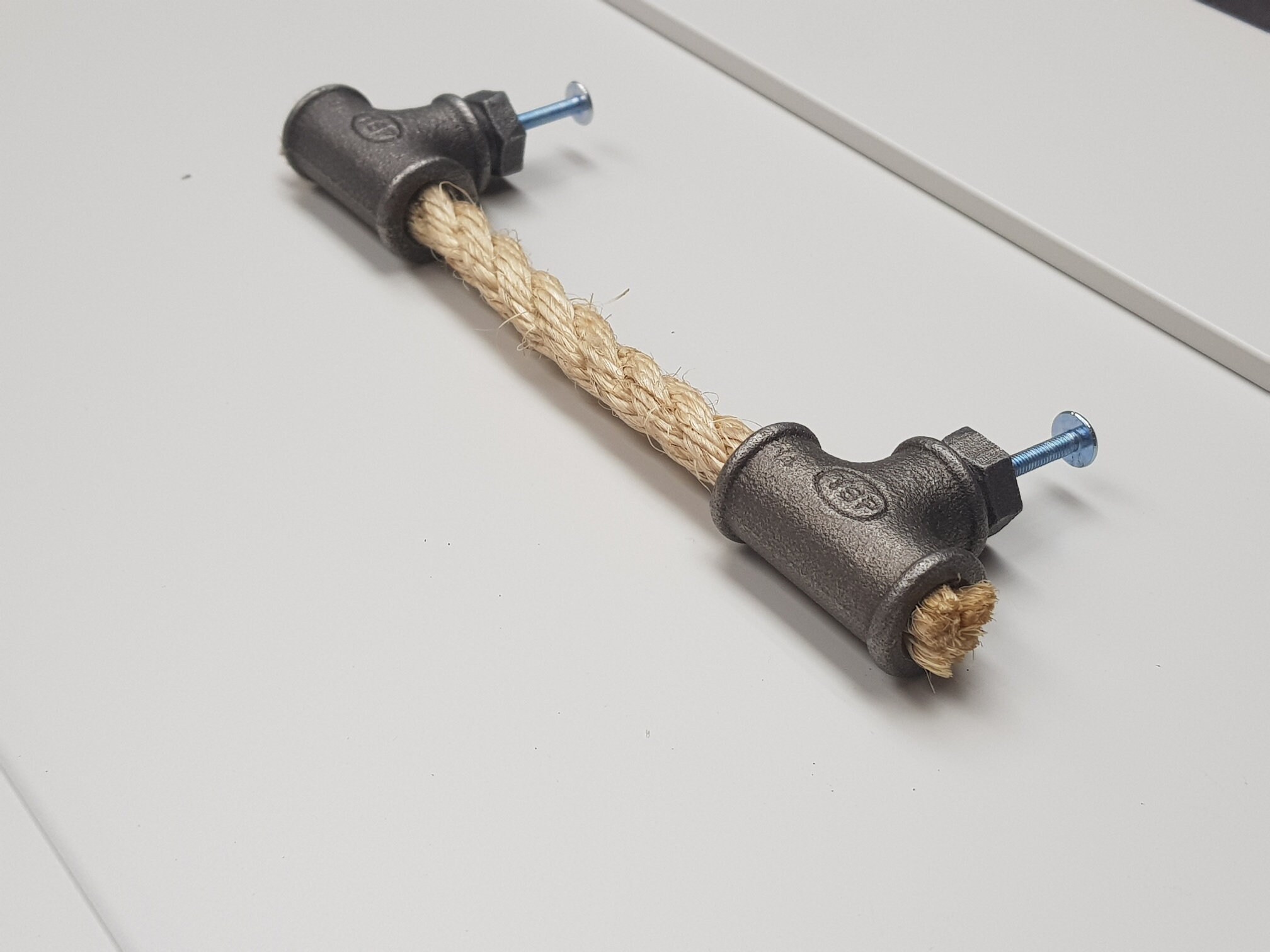 Linen Rope Pull Handle for Drawers and Doors Etsy