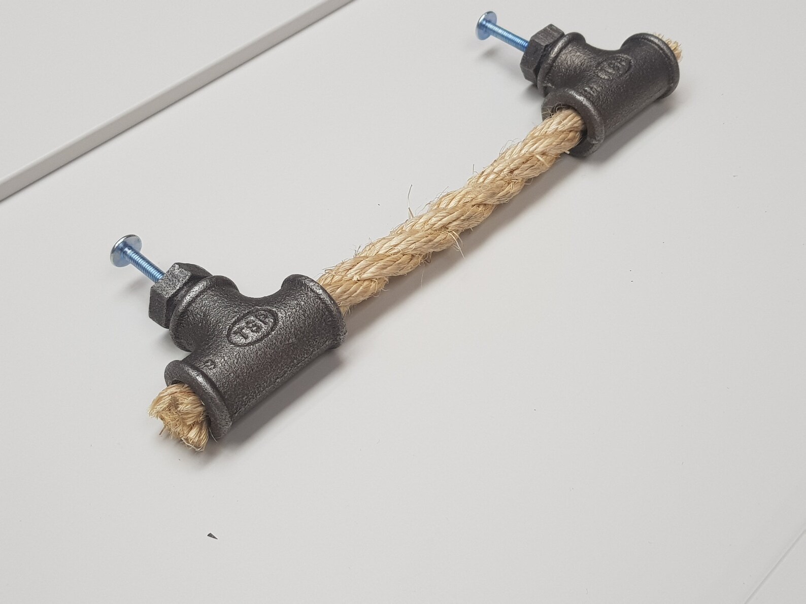 Linen Rope Pull Handle for Drawers and Doors Etsy