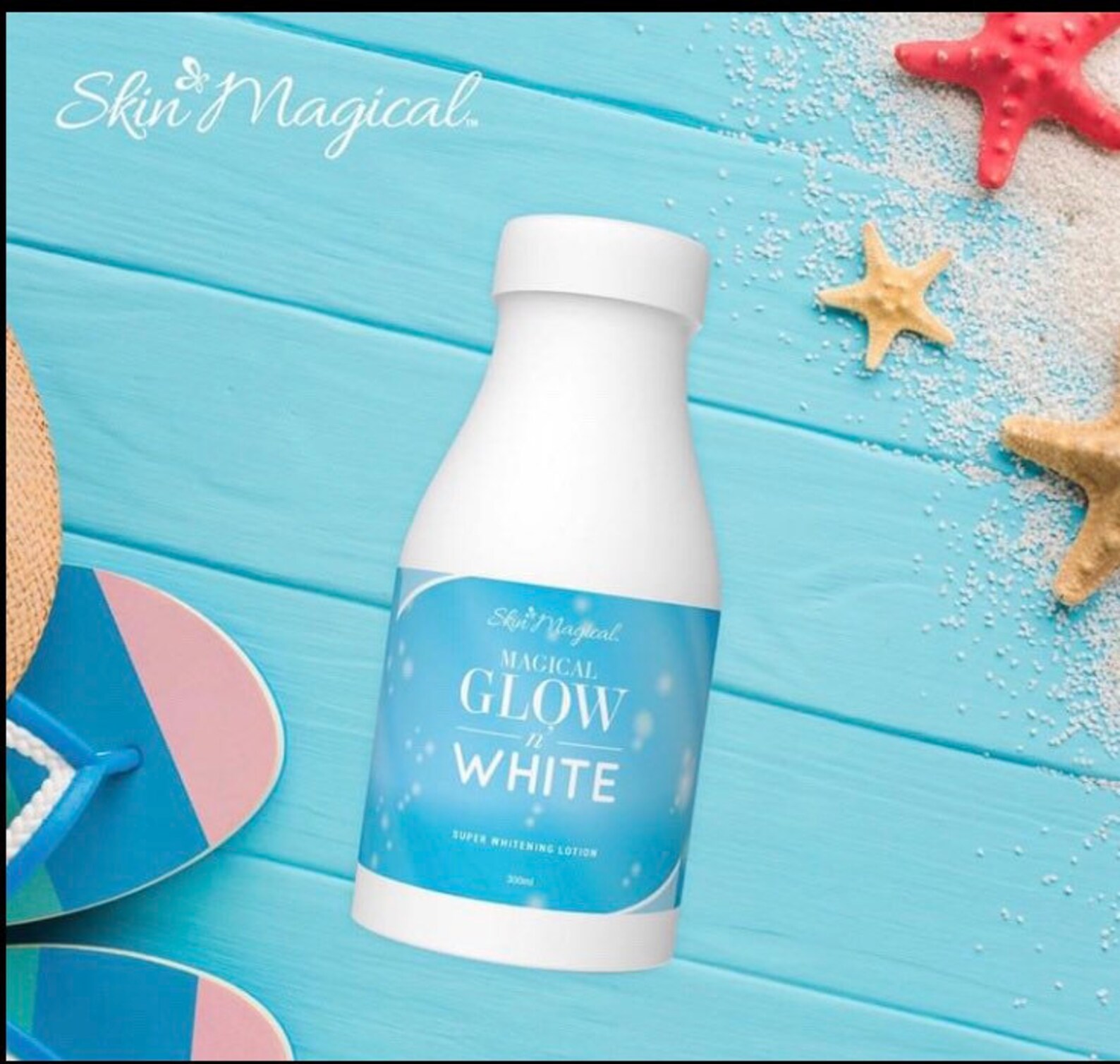 skin magical glow in white lotion