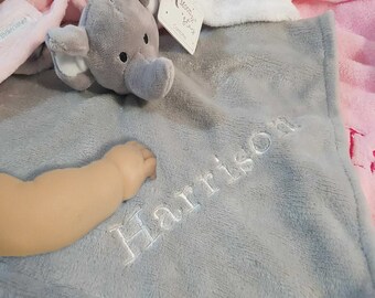 personalised elephant comforter
