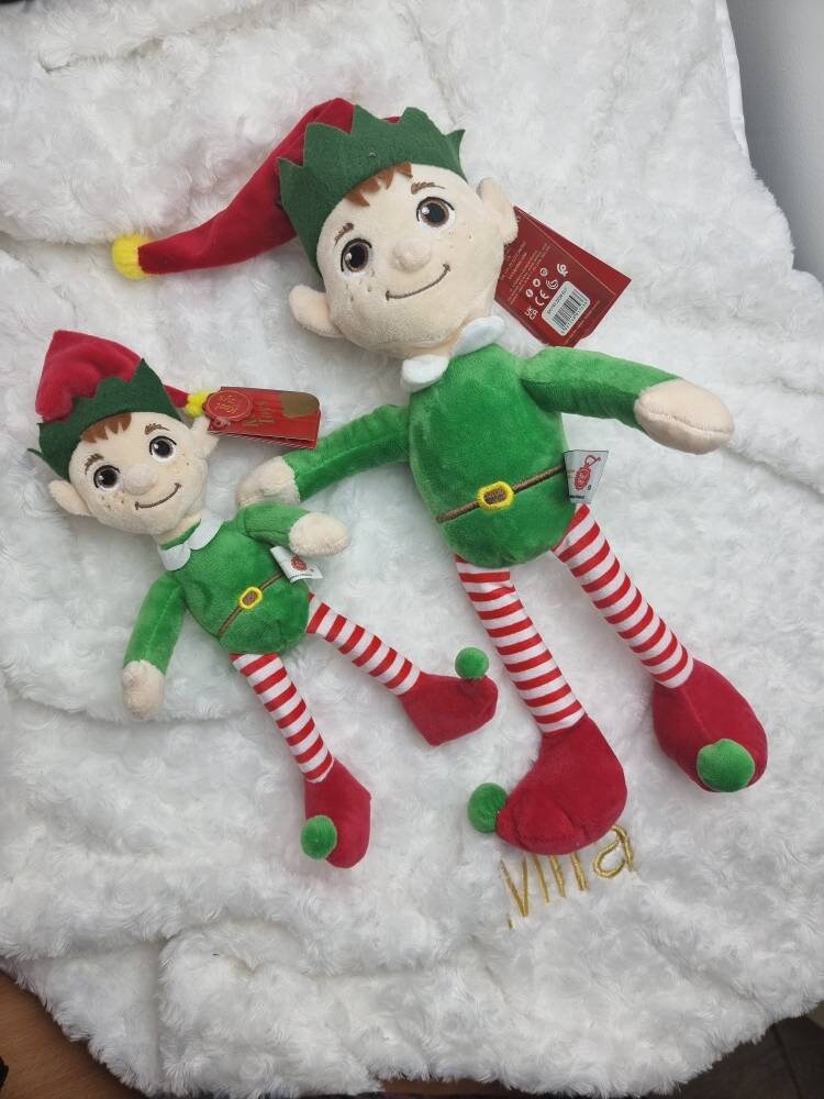 big stuffed elf