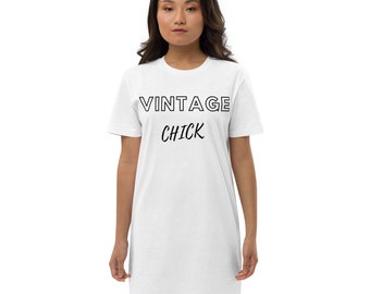 Vintage Chick cotton t-shirt dress