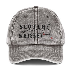 Scotch low profile cap, Scotch gifts for men, boat gifts for men, whiskey, Dad cap, 6 panel cap, bartender gifts, scotch drinker, Dad hat