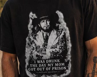 David Allen Coe outlaw country tshirt