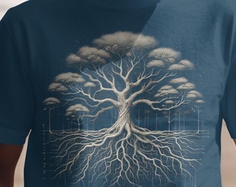 Tree of Life T-Shirt: Artistic Nature Graphic Tee