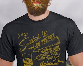 Scotch of the Day T-Shirt: Whiskey Drinker Gift