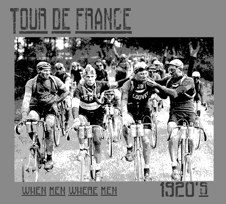 Tour De France race cycling tee funny cycling tshirt smokers photo Lance Armstrong vintage cycling photo Dad cyclist image 2
