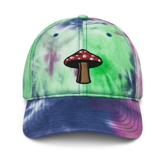 Magic Mushroom Tie Dye Hat Trippin Low 