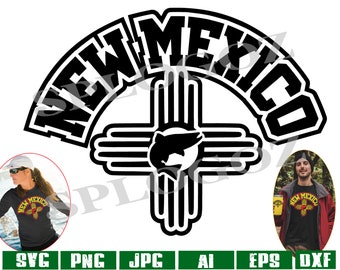 New Mexico Fishing SVG: Fly Fishing Zia Symbol (Digital Files)