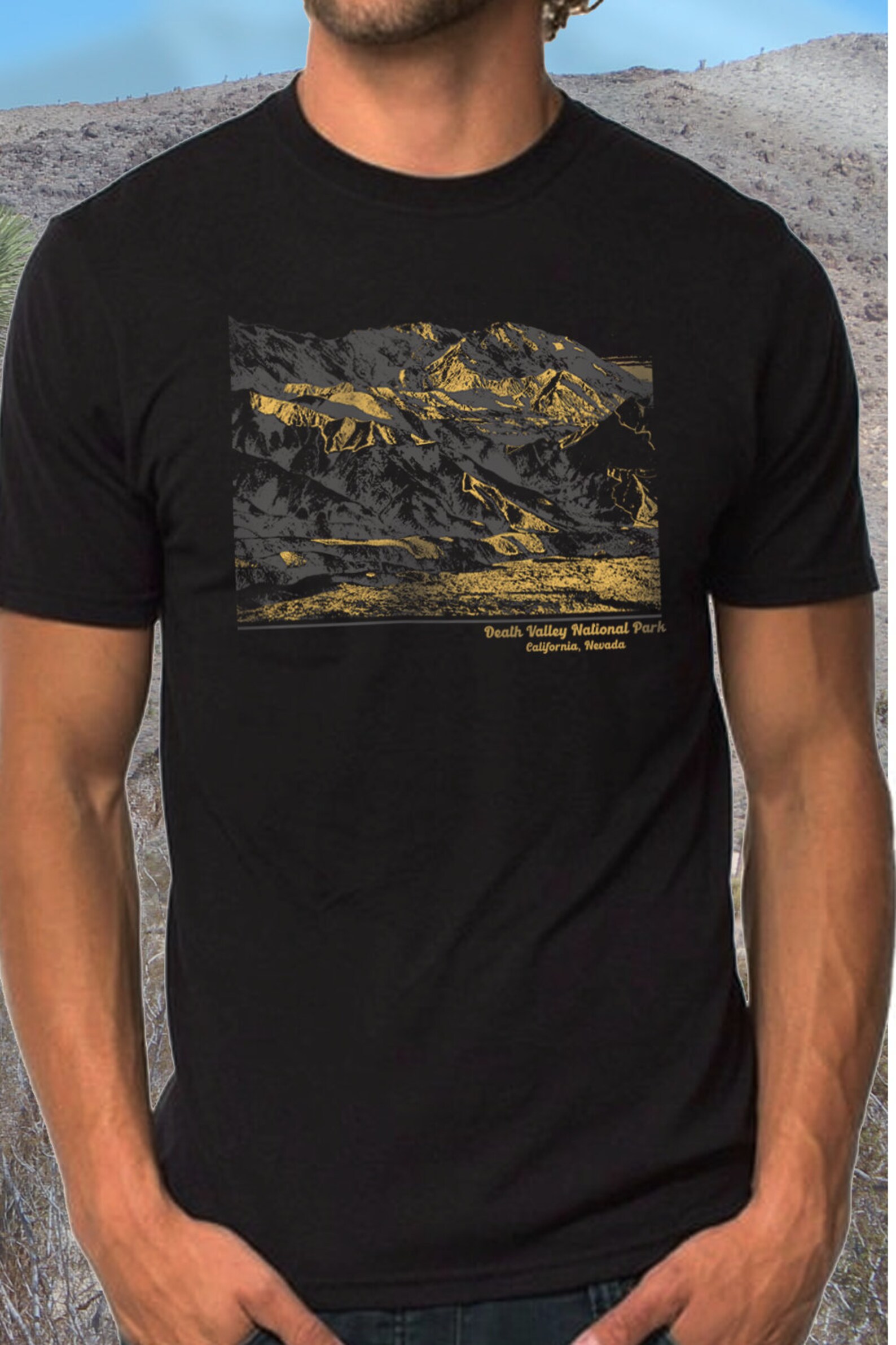 Men's Death Valley National Park Tshirt Death Valley California