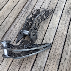 Heavy duty bbq pit hinge(Texas)