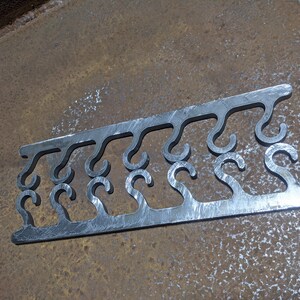 bbq pit sausage  hangers meat hotdog barbeque steel weld on