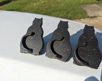 Cat drawer pulls