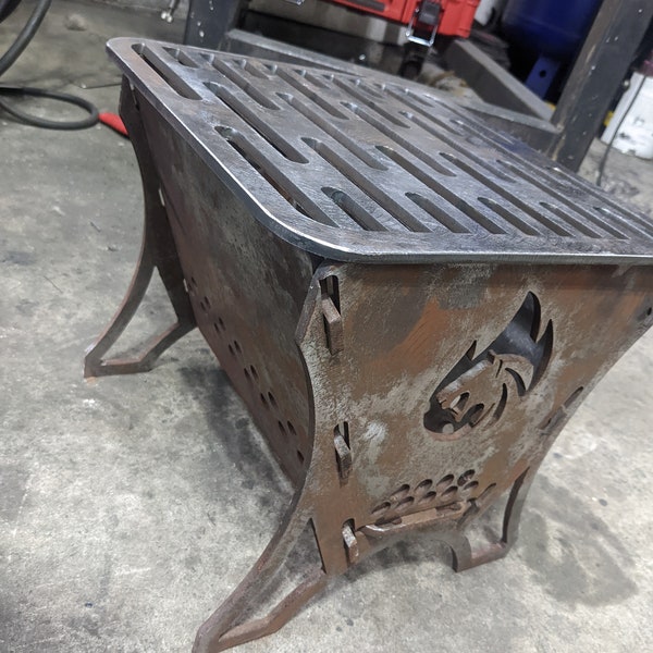 Fire pit grill 11”x11”