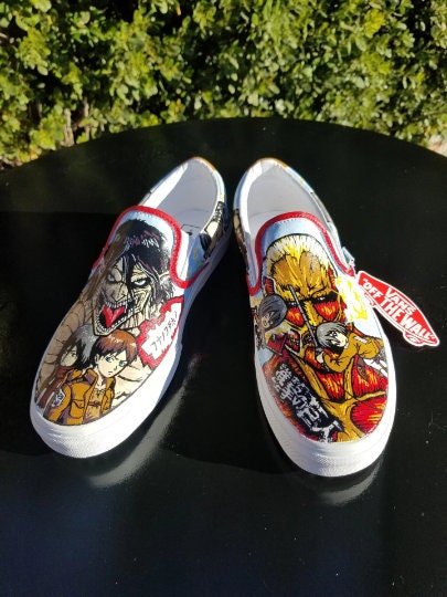 Akatsuki Cloud Vans Shoes Akatsuki Naruto Shippuden Custom - Import It All