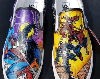 Zapatos temáticos personalizados de Spider-Man