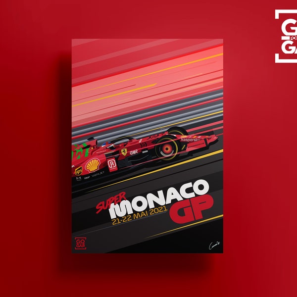 Charles Leclerc Monaco GP Ferrari