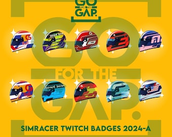 Simracing Twitch Badges 3rd Edition