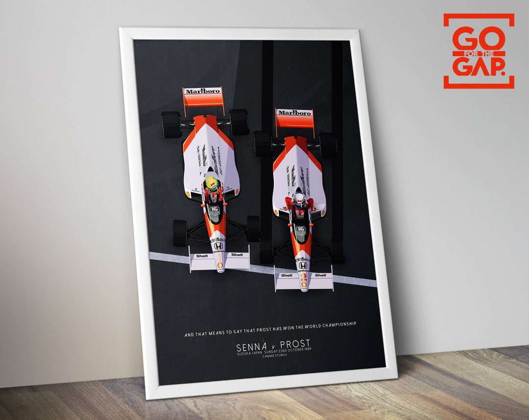 Senna & Prost Japan 1989 - Etsy