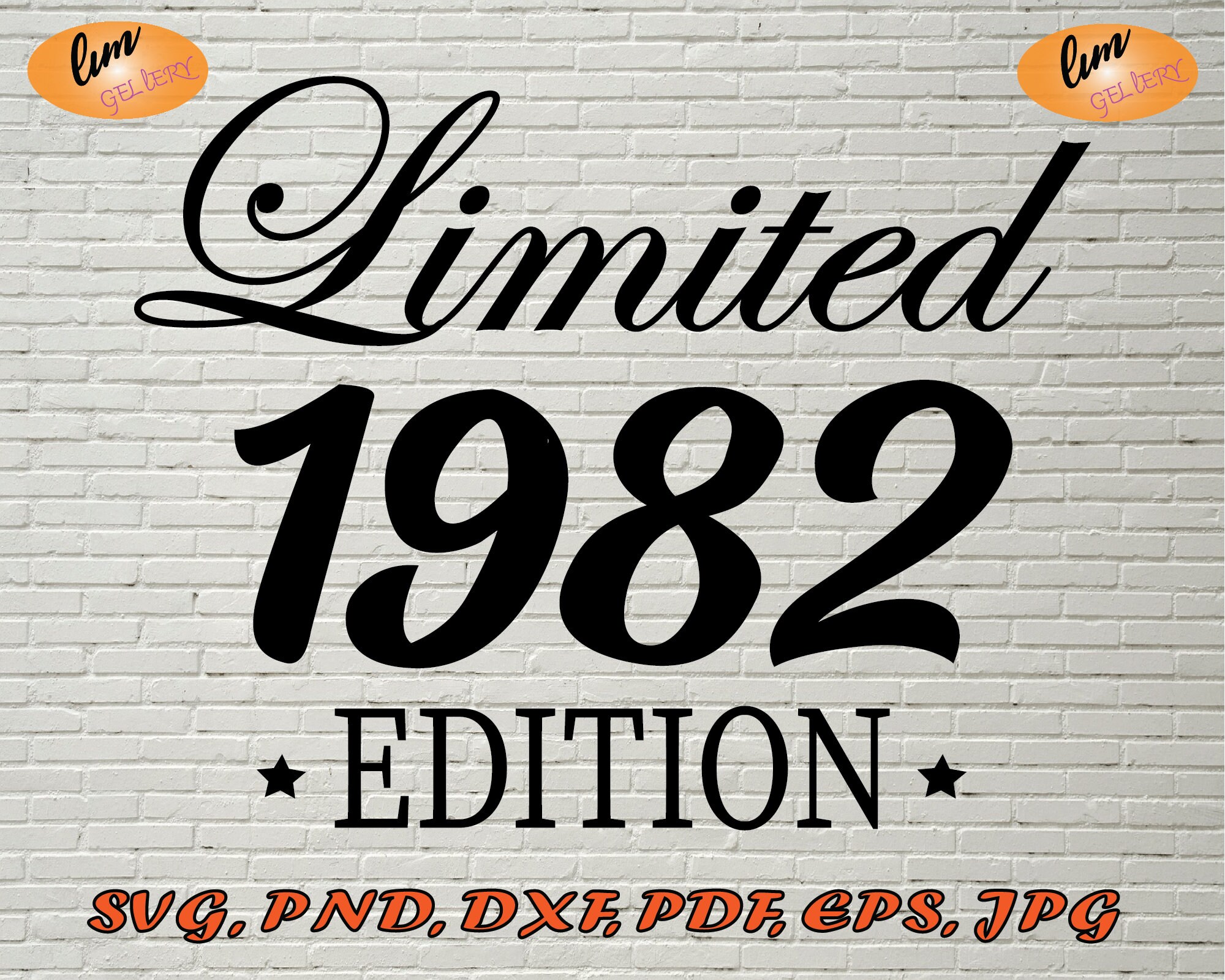 Edición Limitada 1982 SVG Todas las piezas originales 38 | Etsy