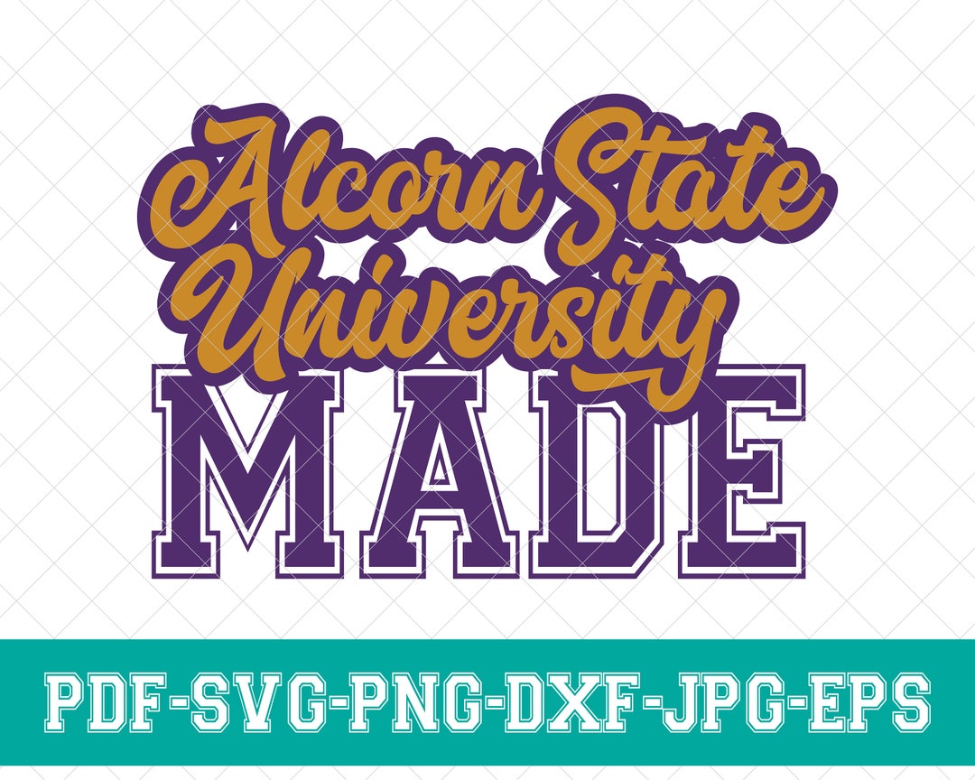 Alcorn State University Made Svg, ASU Svg, Alcorn State University Svg